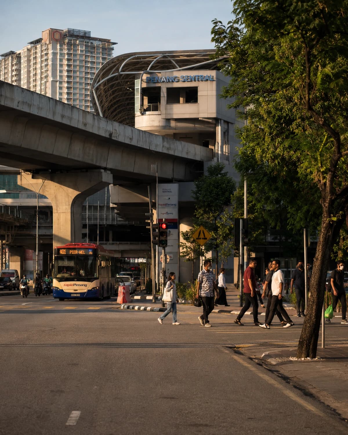 槟城城市生活场景