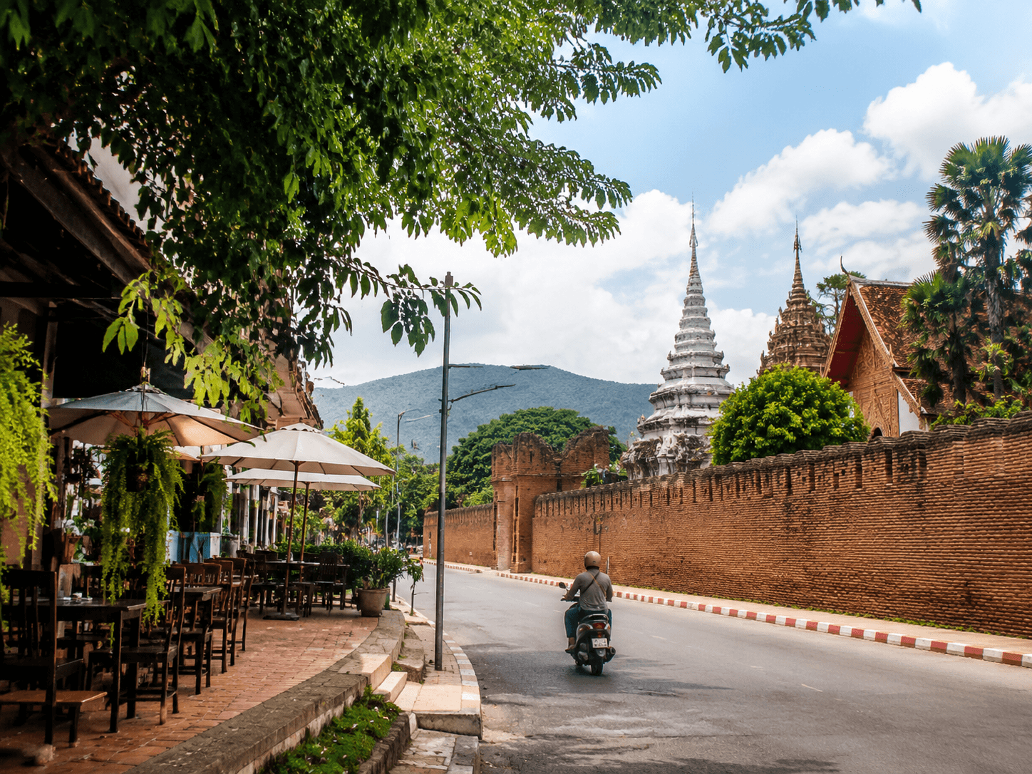清迈城市生活场景