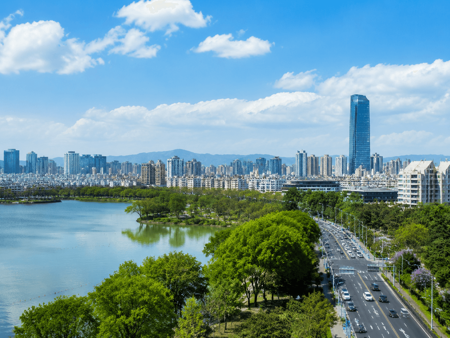 昆明城市生活场景