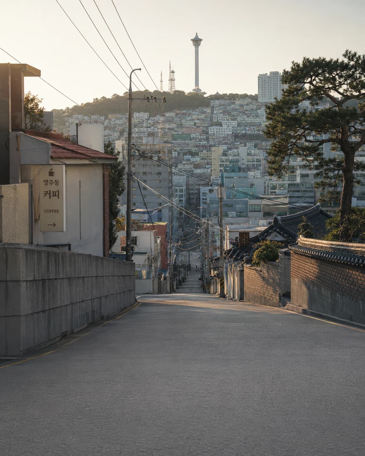 釜山城市生活场景