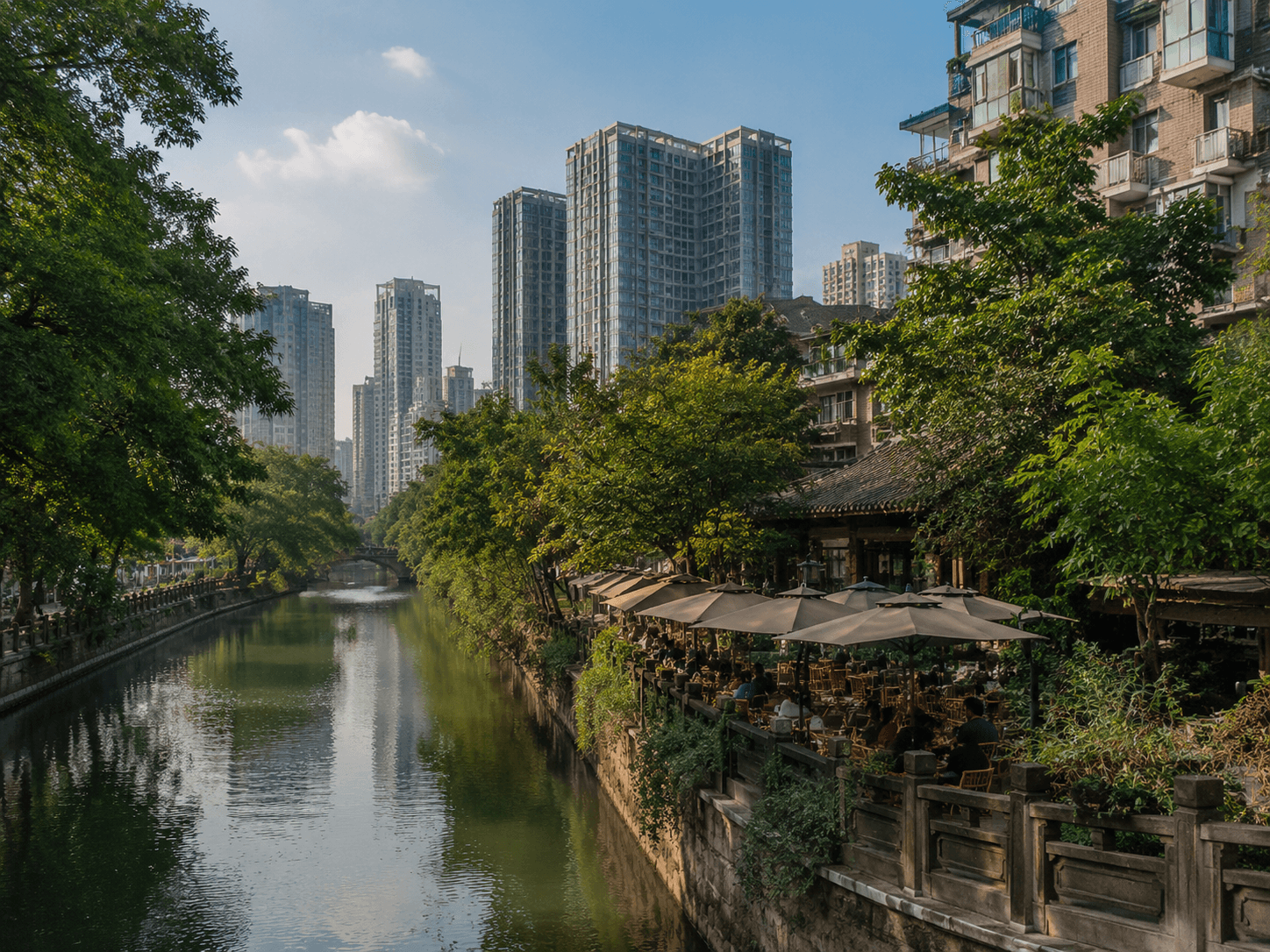 成都城市生活场景