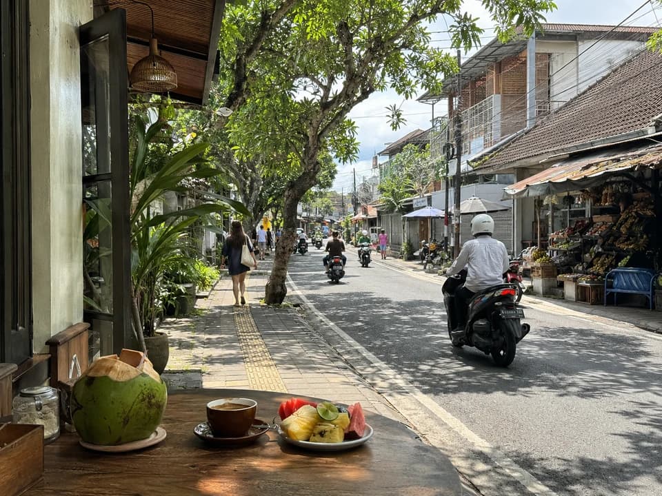 巴厘岛 Canggu清晨街区气氛
